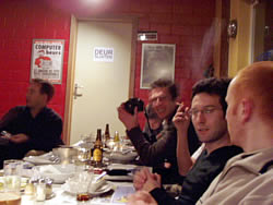 Erik Evrard, John Baeyens, Bart Vanhauwaert, Pascal Van Hecke